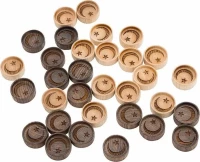 Набор резных фишек для нард &quot;Мусульманский символ&quot;, Rasulov