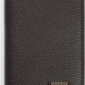 Обложка для паспорта с карманами «Классика». Цвет коричневый 