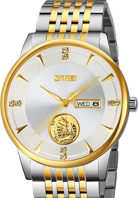 Наручные часы skmei 9309tgdsi silver/silver 