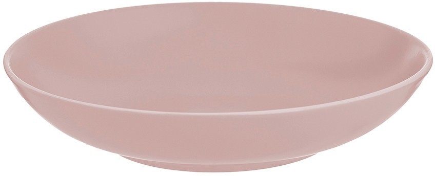 Тарелка глубокая classic, D23 см, розовая 