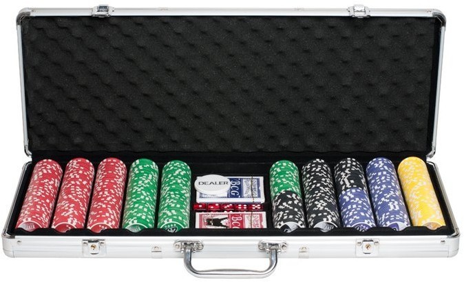 Набор для покера NUTS на 500 фишек 