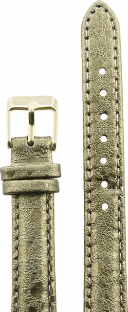 Ремешки maknamara 14 мм змея золот зол заст mp-14122 