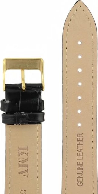 Ремешки "kmv" s-11, 20 р-р, чер, l 