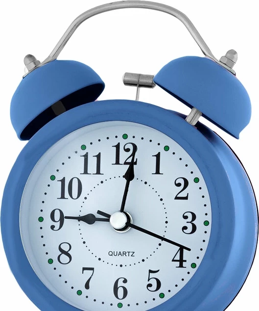 Будильники la minor 669 металл синий 