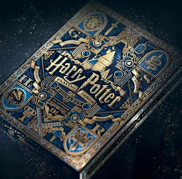 Карты "Theory11 Harry Potter Deck - Blue (Raven Claw)" 