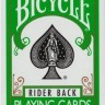 Карты "Bicycle rider back standard poker plaing cards Green back" 