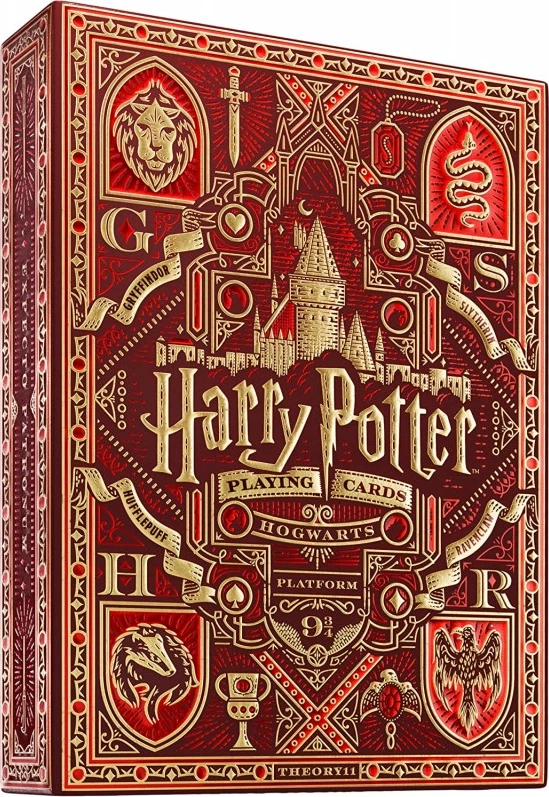 Карты "Theory11 Harry Potter Deck - Red (Gryffindor)" 