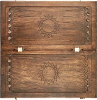 Нарды резные &quot;Сияние 3&quot;, Ustyan