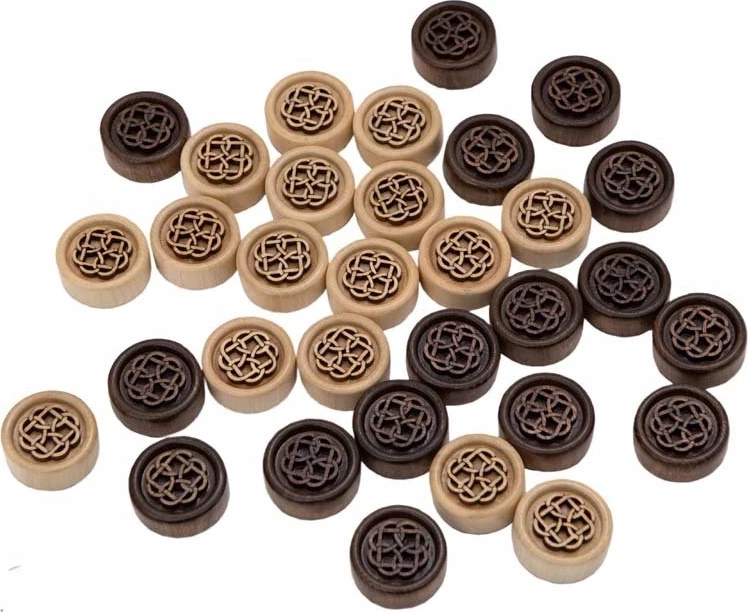 Фишки резные "Узор 2", Mirzoyan 