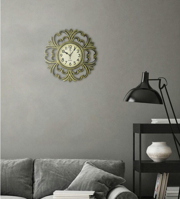 Настенные часы atlantis 326-5 bronze 