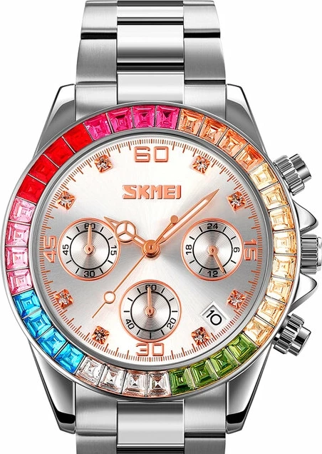 Наручные часы skmei 9367sisi silver/silver 