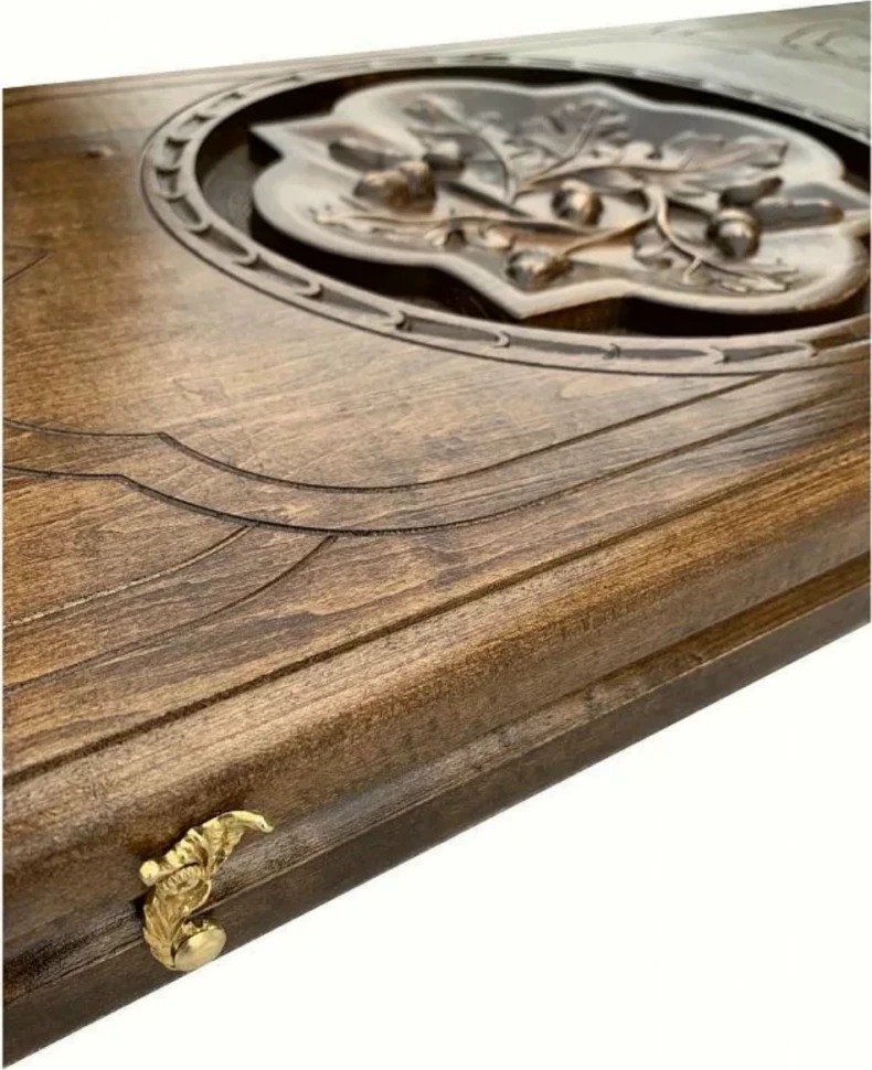 Нарды резные "Ветвь дуба", Mkhitaryan 