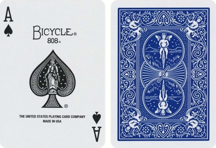 Карты "Bicycle Supreme Line Standard Index blue" 