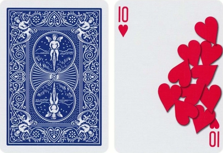 Карты "Bicycle Supreme Line Standard Index blue" 