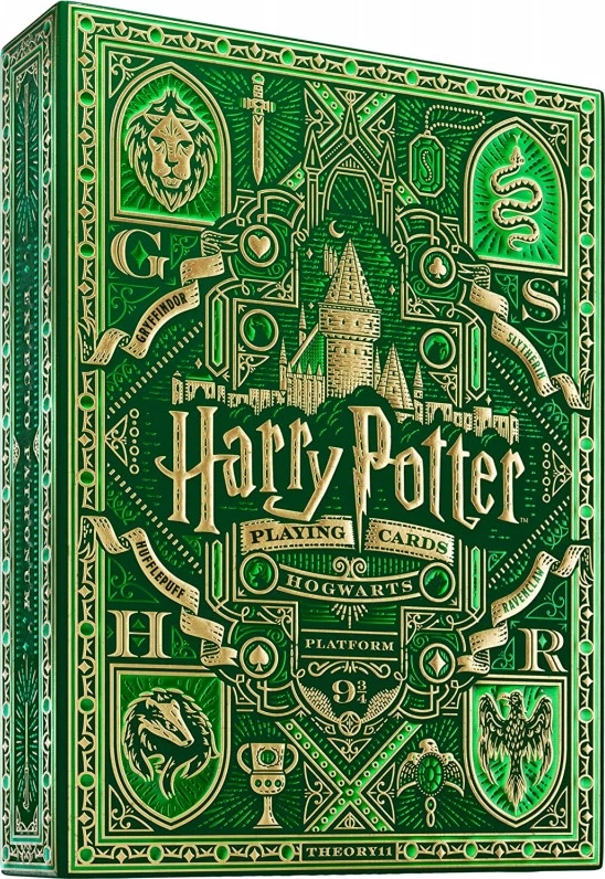 Карты "Theory11 Harry Potter Deck - Green (Slytherin)" 