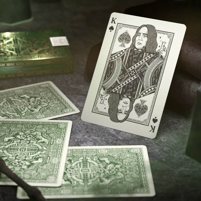 Карты "Theory11 Harry Potter Deck - Green (Slytherin)" 