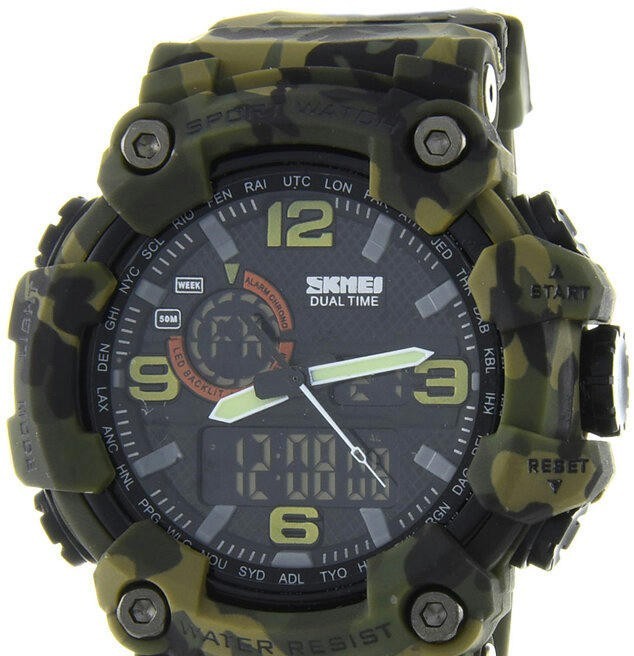 Skmei 1520CMGN camouflage green 