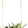 Горшок для растений подвесной bolo, D16 см, белый 