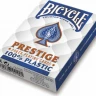 Карты "Bicycle Prestige Rider 100% Plastic Jumbo blue" 