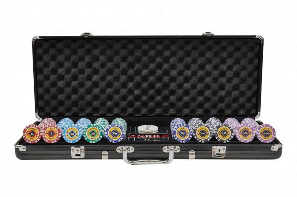 Набор для покера Crown на 500 фишек 