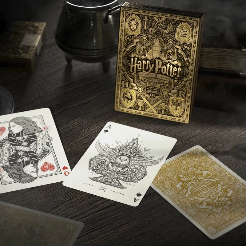Карты "Theory11 Harry Potter Deck - Yellow (Hufflepuff)" 