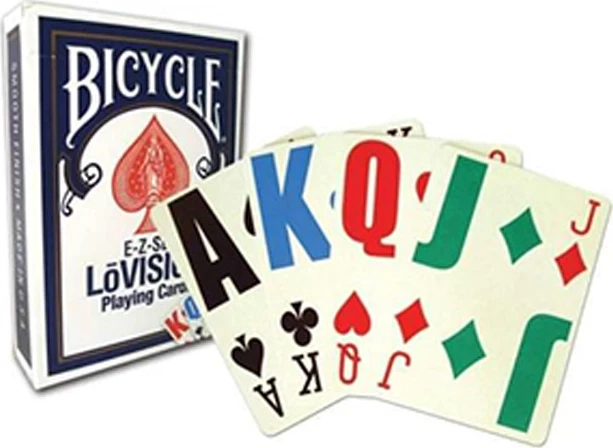 Карты "Bicycle Lovision blue" 