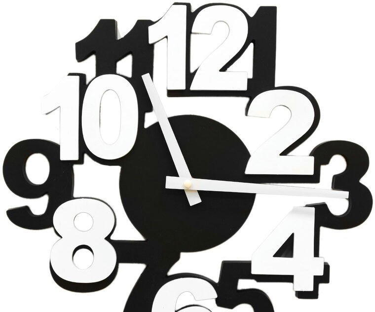 Настенные часы mirron c1415 ЧБ 