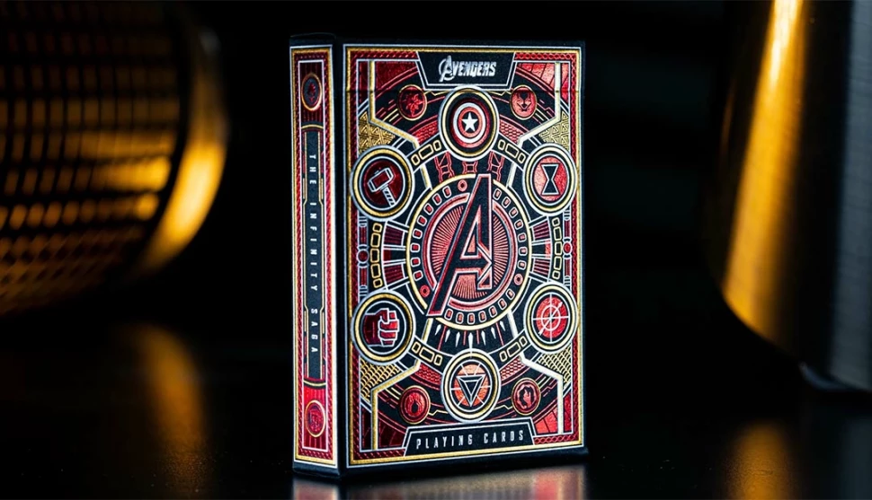 Карты "Theory11 Avengers Red Edition" 