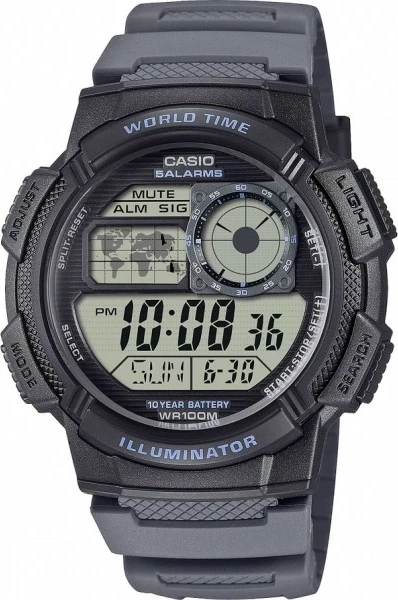 наручные часы casio ae-1000w-8a 