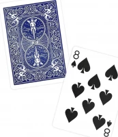 Игральные карты Bicycle Standard 54 карты, синие