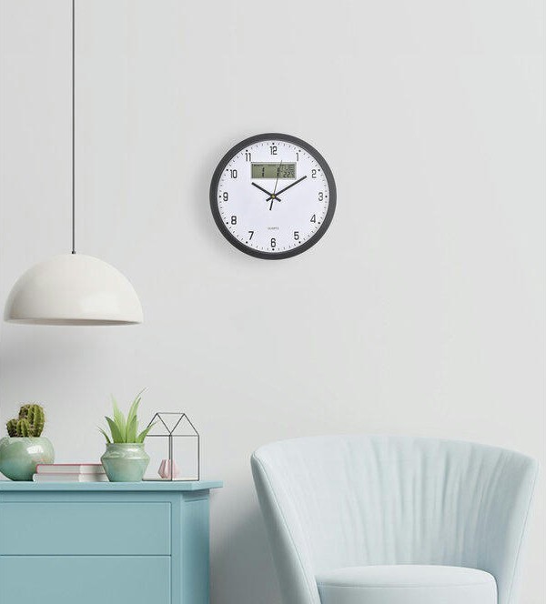 Настенные часы atlantis gd-9375 black 