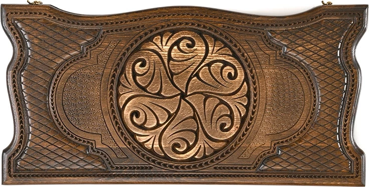 Нарды резные "Армянский узор 5" 60, Ustyan 