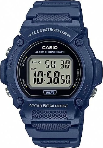 наручные часы casio w-219h-2a 