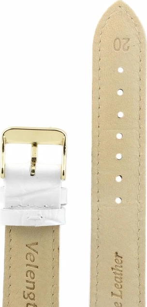 Ремешки velengton 20 бел croco 