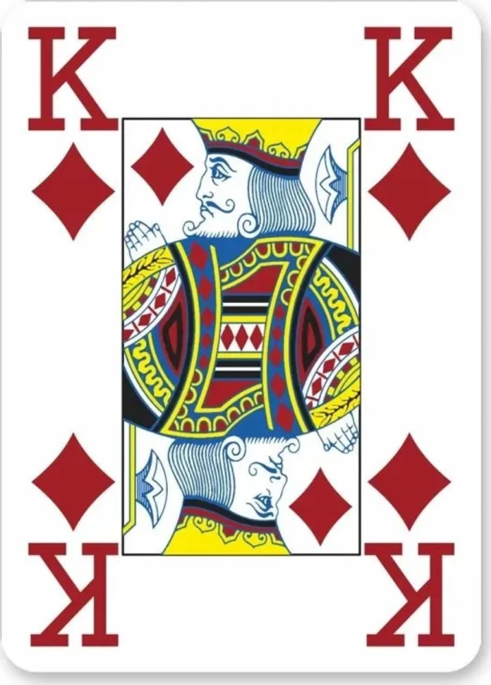 Карты Modiano Poker 4 Jumbo 100% plastic blue 