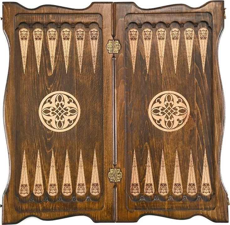 Нарды резные "Армянский узор 4" 60, Ustyan 