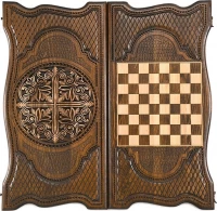 Нарды резные &quot;Армянский узор 4&quot; 60, Ustyan