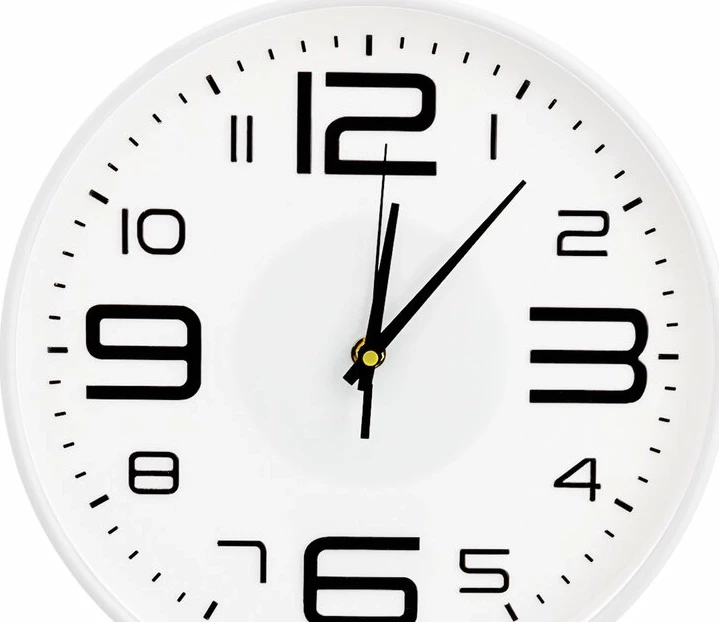 Настенные часы la minor 8098 А-2 бело-черн 