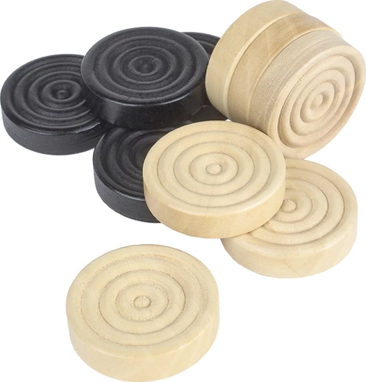 Фишки для нард деревянные Partida 28 мм (с подложкой) 