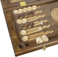 Нарды резные &quot;Гексагон 2&quot; 60, Mkhitaryan