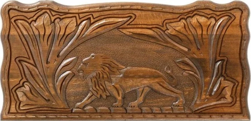 Нарды резные "Лев", Petrosyan 