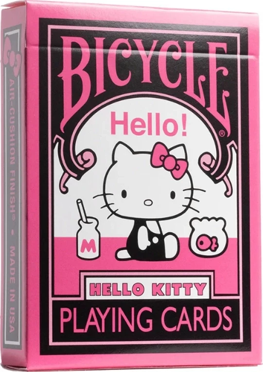 Карты "Bicycle Hello Kitty Black & Pink" 
