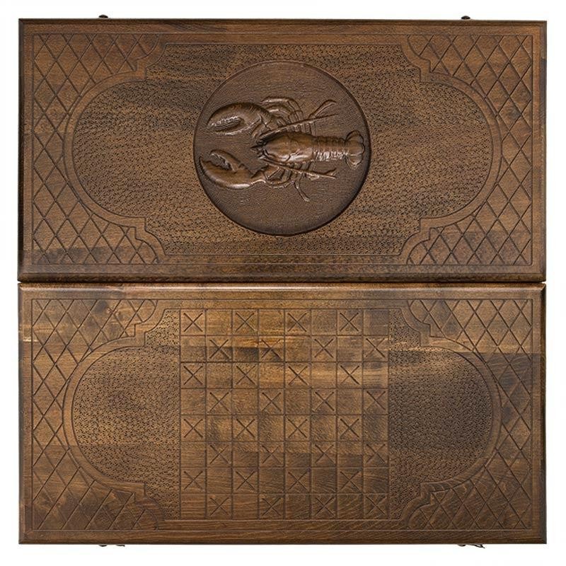 Нарды резные "Рак", Ustyan 