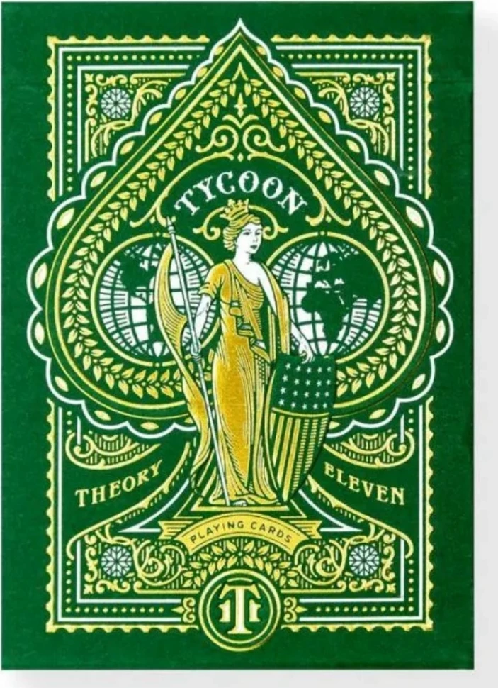 Карты "Theory11 Green Tycoon" 