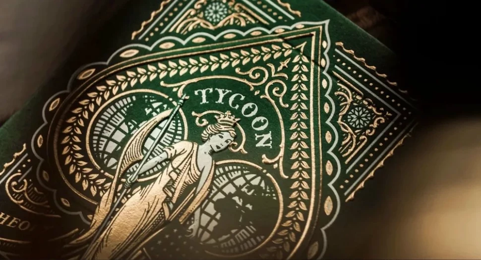 Карты "Theory11 Green Tycoon" 