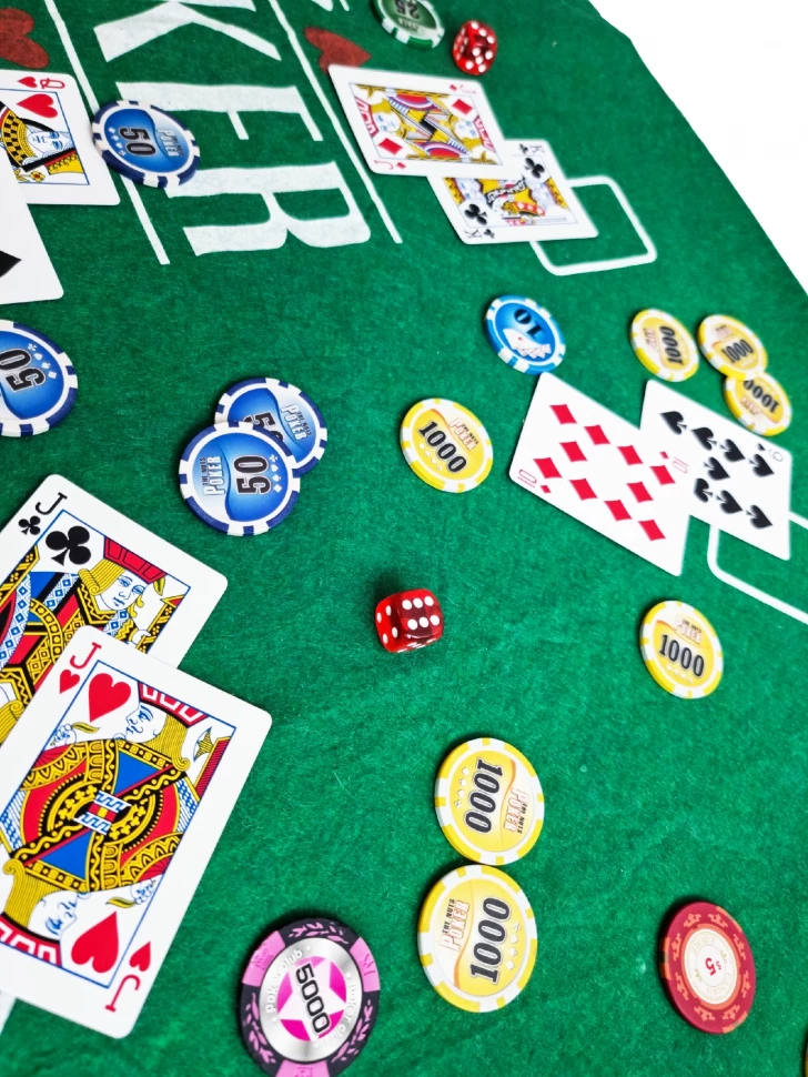 Сукно для покера (120x60 см) 