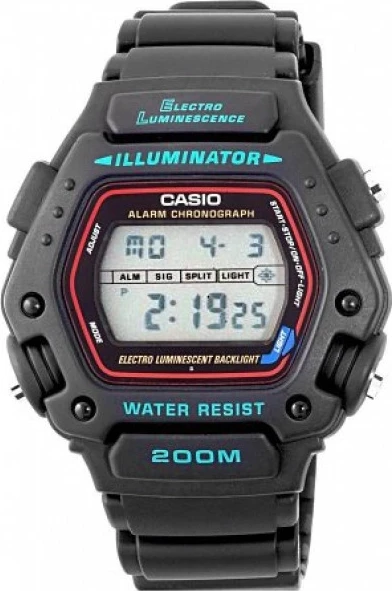 наручные часы casio dw-290-1v 