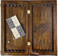 Нарды резные &quot;Сияние 4&quot;,50 Ustyan