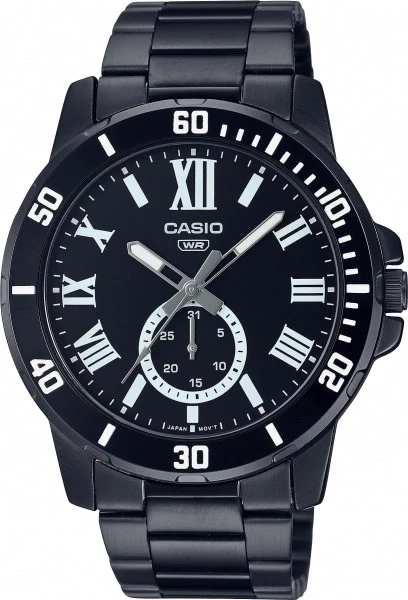 наручные часы casio mtp-vd200b-1b 