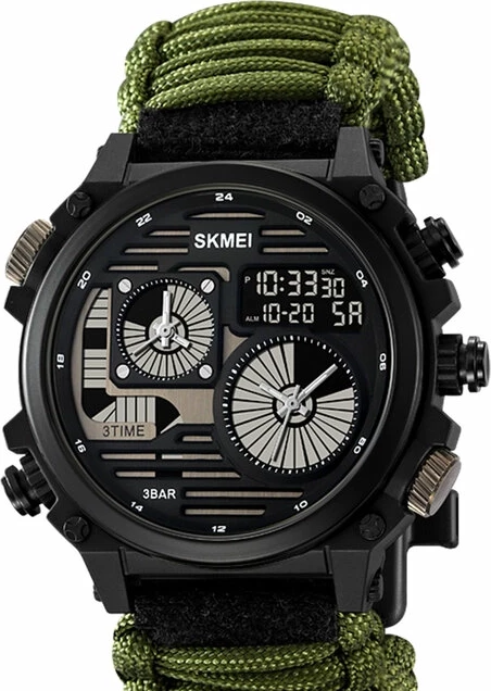 Наручные часы skmei 2202nag amry green-nylon 